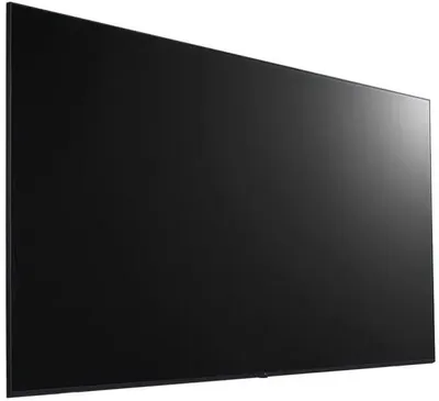 Профессиональный дисплей LG [86UL3J-B] 86", тип матрицы IPS, разрешение 3840х2160, контрастность 1200:1, яркость 330 кд/м2, время отклика 5 мс, операционная система webOS 6.0, интерфейсы: HDMI, USB, RS232C, RJ45, WiFi; VESA 600x400, режим работы 16/7, питание AC 100 ~ 240V, вес 45,2 кг.