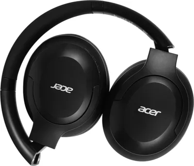 Беспроводные/проводные наушники Acer OHR304 черный, полноформатные, Bluetooth + проводной, активное шумоподавление, до 16 ч