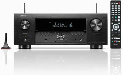 Ресивер AV Denon AVCX4800HBKE2, 9.4, черный