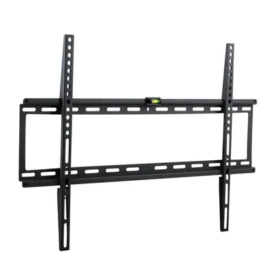 Kromax IDEAL-1 new black,  Кр. стал. наст. для TV 32"-90", max 55 кг, 0 ст св., от ст. 23 мм, max VESA 600x400 мм.