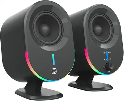 Портативная колонка Oklick OK-303A, 2.0, черный, 20 Вт, Bluetooth