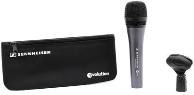 Микрофон проводной Sennheiser E 835-S черный