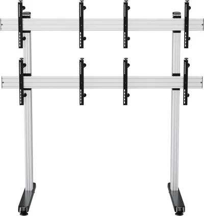 Стойка для телевизора Cactus CS-FS-TV4-PRO черный  32"-70"  макс.50кг  напольный мобильный