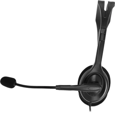 Наушники Logitech - H110, Стерео, 2x3.5 мм, проводной, 20 Гц - 20 кГц, 100 Гц - 16 кГц, цвет серый, 981-000472