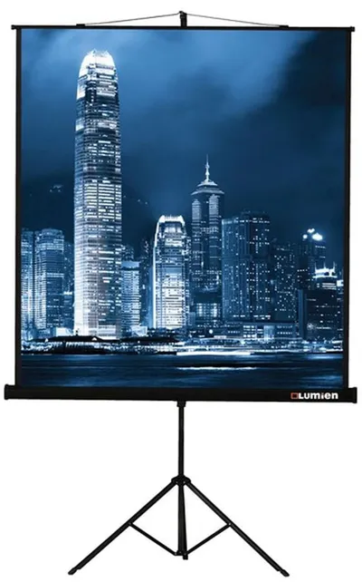 Экран проекционный Lumien LMV-100108, 183×244см, 4:3, на штативе