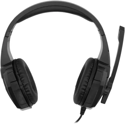 Наушники с микрофоном Oklick HS-L355G черный 1.8м мониторные оголовье (1939807)
