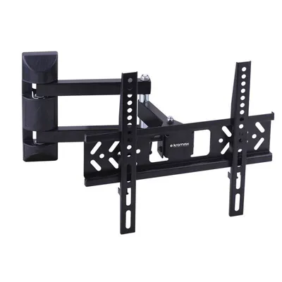 <095341> Крепление для телевизора Kromax PIXIS-XS (22"-55" макс.30кг настенный поворотно-выдвижной и наклонный) Black [20251]