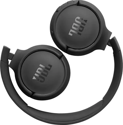Беспроводные наушники JBL Tune 520BT черный, накладные, Bluetooth, складная конструкция, быстрая зарядка