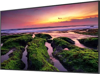 LH75QBBEBGCXCI Панель Samsung 75" QB75B черный VA LED 8ms 16:9 HDMI M/M матовая 350cd 178гр/178гр 3840x1920  4K USB 38.3