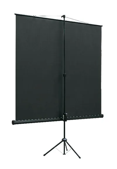Экран на штативе Lumien - Eco View, 150x150 см, (рабочая поверхность 150x150 см), 1:1, ручное управление, LEV-100101