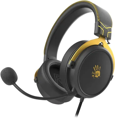 Наушники A4Tech Bloody M590i M590I SPORTS LIME, 3.5мм/USB, вирт. 7.1