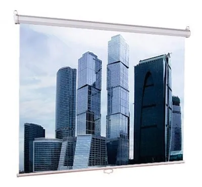 Экран проекционный Lumien LEP-100102, настенный, 180×180 см, 1:1, Matte White