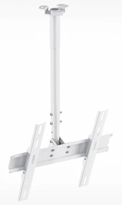 Кронштейн для LCD TV HOLDER PR-101-W потолочный белый 32"- 65", 60 кг, расстояние от потолка 560-950мм.