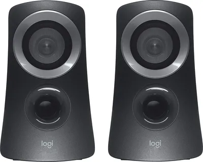 Акустическая система Logitech - Z313, 2.1, sub, 25W, 48 Гц - 20 кГц, 2 speakers, цвет Чёрный, 980-000413
