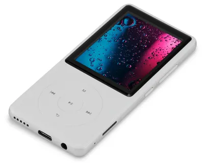 Плеер Hi-Fi Flash Digma M5 BT 16Gb белый/2.4"/FM/microSD/microSDHC/clip