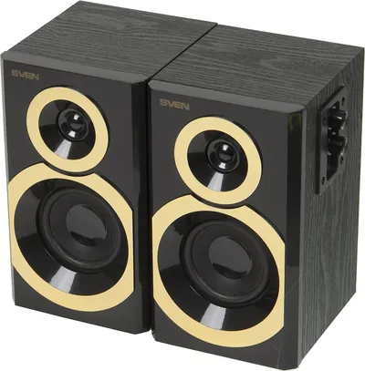 Акустическая система 2.0 SVEN SPS-619 SV-0120619GD, 20 Вт, черный