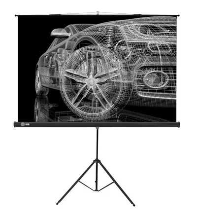 Экран Cactus Triscreen CS-PST-124x221, 100", 16:9, на треноге