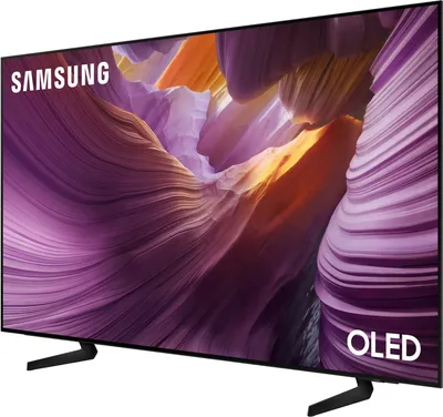 Телевизор Samsung - QE83S85FAEX 83", 3840x2160 (4K) OLED, optical audio out, CI+, DVB-S2, DVB-T2, DVB-С, 4xHDMI in, 2xUSB, HDR, Wi-Fi, Smart TV, Tizen, чёрный, QE83S85FAEXRU