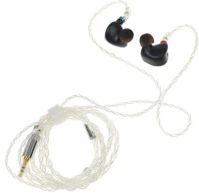 Проводные наушники FiiO FH5s черный/медный, внутриканальные, Jack 3.5/2.5/4.4 мм, сменные штекеры