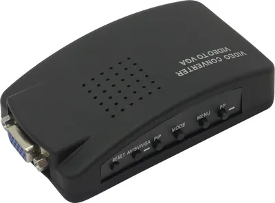 Espada <EDH10> Video to VGA Adapter (RTL) (RCA in, S-video  in,  VGA15F  in/out) +б.п.