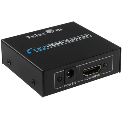 Telecom <TTS5010> HDMI Splitter (1in -> 2out) + б.п.