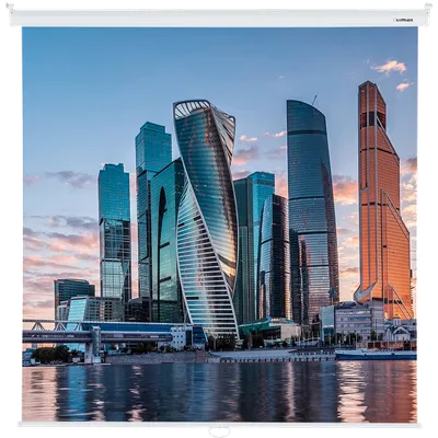 Экран проекционный Lumien LEP-100101 Eco Picture, 84", 1:1, 150×150 см