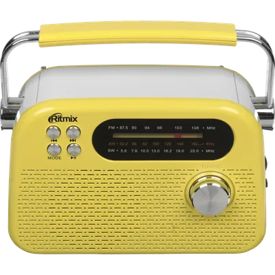 Радиоприёмник портативный/ RITMIX RPR-045 Лимонный