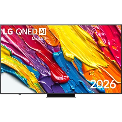 Телевизор ЖК 75'' LG/ 75", Ultra HD, QNED MiniLED, Dynamic QNED Color, Edge Led, Smart TV (WebOS 26), Wi-Fi 5, DVB-T2/C/S2, MR, 120Hz Native (VRR 144Hz), 2.0ch (20W), 4хHDMI, 2хUSB, 2 Pole, черный графит, 2026