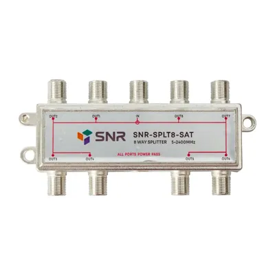 Разветвитель SNR SNR-SPLT8-SAT, спутниковый, 8 выходов