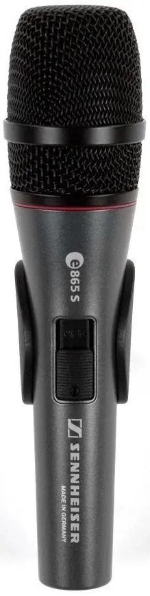 Микрофон проводной Sennheiser E 865-S черный