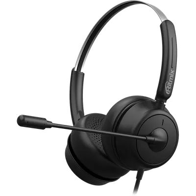 Гарнитура/ Гарнитура RITMIX RH-563USB Чёрная (2м)