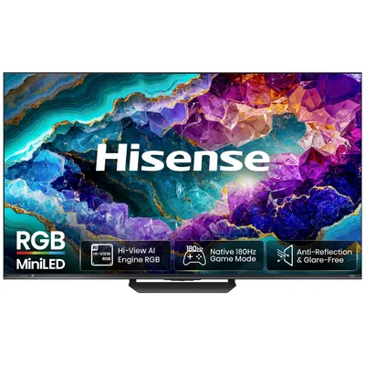 Телевизор Hisense 85UR8S, 85", Mini-LED, 4K, 180Гц, Smart TV, HDR10+