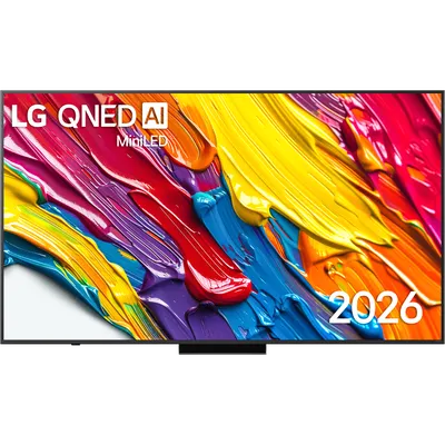 Телевизор LG 85QNED83B6A.ARUG, 85", Ultra HD, QNED MiniLED, Smart TV