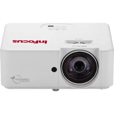 Проектор лазерный INFOCUS IN1108ST DLP, Laser, FullHD, 3800 lm, 2 000 000:1, TR 0.5:1, 2xHDMI 2.0, 3.5mm audio out, USB A х1, RS232, 15W, 3.1 кг, белый