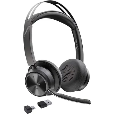 Гарнитура Poly Voyager Focus 2-M, USB-C/A, 9T9J4AA#AC3