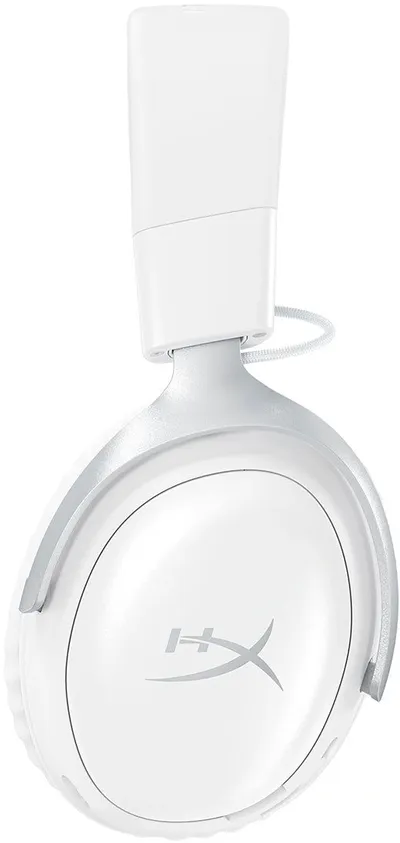 AX6G1AA Наушники с микрофоном HyperX Cloud III S Wireless белый 0.5м мониторные BT  оголовье  ()