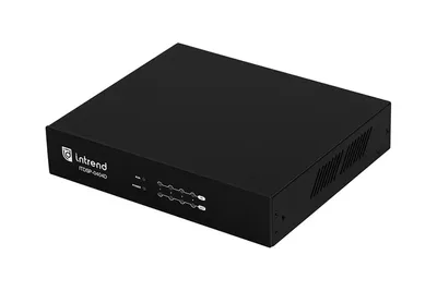 Аудиопроцессор Intrend ITDSP-0404Dv2, 4×4 аналоговых, Dante 4×4, PoE