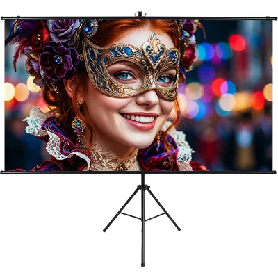 Экран на треноге LUMIEN LSC-100101, 84", 16:9, натяжной