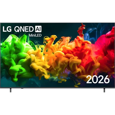 Телевизор ЖК 85'' LG/ 85", Ultra HD, QNED MiniLED, Dynamic QNED Color, Direct Led, Smart TV (WebOS 26), Wi-Fi 5, DVB-T2/C/S2, MR, 60Hz Native, 2.0ch (20W), 3хHDMI, 1хUSB, 2 Pole, синяя сажа, 2026