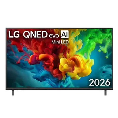 Телевизор LG 55QNED83B6A.ARUG, 55", 4K UHD, QNED, Smart TV