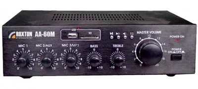 Микшер-усилитель Roxton AA-60М, 60Вт, 1 зона