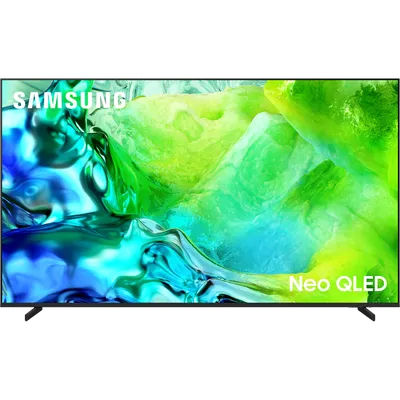 Телевизор ЖК 65'' Samsung/ 65", NeoQLED, Ultra HD, Tizen Smart TV, 120Hz (Up to 144Hz), Wi-Fi, Voice, DVB-T2/C/S2, Bluetooth, CI+(1.4), FreeSync Premium PRO, 2.0ch 30W, OTS Lite, 4HDMI, 2USB, BT Remote TM2280B , Titan BLACK 2026