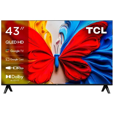 Телевизор TCL 43S5K, QLED, 43", Full HD, 60 Гц, Smart TV