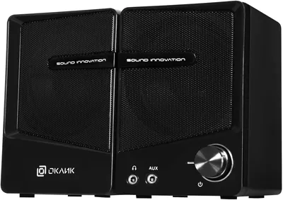 Колонки Oklick OK-126, 2×3W, USB, черный