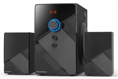 Акустическая система SUPRA SMB-290 (Bluetooth. Максимальная мощность: 550 Вт. Суммарная мощность (RMS) 60 Вт. FM тюнер. USB порт. SD порт. AUX вход. Пульт ДУ.)