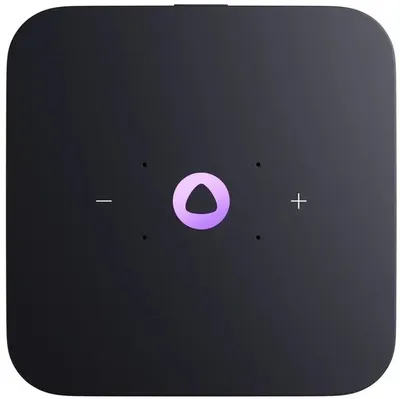 Умная колонка YNDX-00054BLK Яндекс Станция Миди, 24 Вт, Алиса, LED-экран, WiFi, Bluetooth, ZigBee, черный