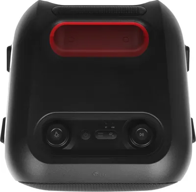 Минисистема LG XBOOM XL9T черный/красный 1000Вт USB BT