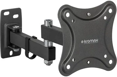 Кронштейн KROMAX 90463, VESA 100×100, наклонный, поворотный