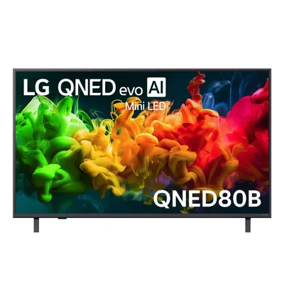 Телевизор 50" LG 50QNED80B6B черный (4K UHD, 60Hz, DVB-T2, DVB-C, DVB-S2, USB, WiFi, BT, Smart TV) (50QNED80B6B.ARUG)