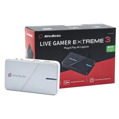 Устройство видеозахвата AVerMedia 61GC551G20BR, Live Gamer Extreme 3, внешнее